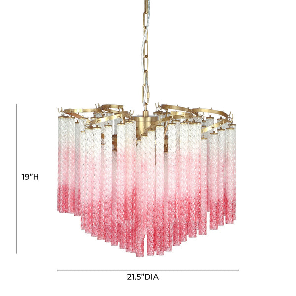 Ananya Ombre Glass Chandelier Model: TOV-G18561