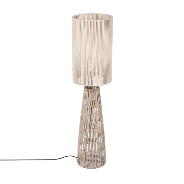 Beam Cream Natural Jute Floor Lamp Model: TOV-G18562