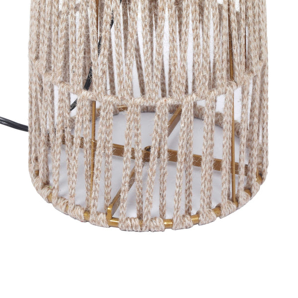 Beam Cream Natural Jute Floor Lamp Model: TOV-G18562