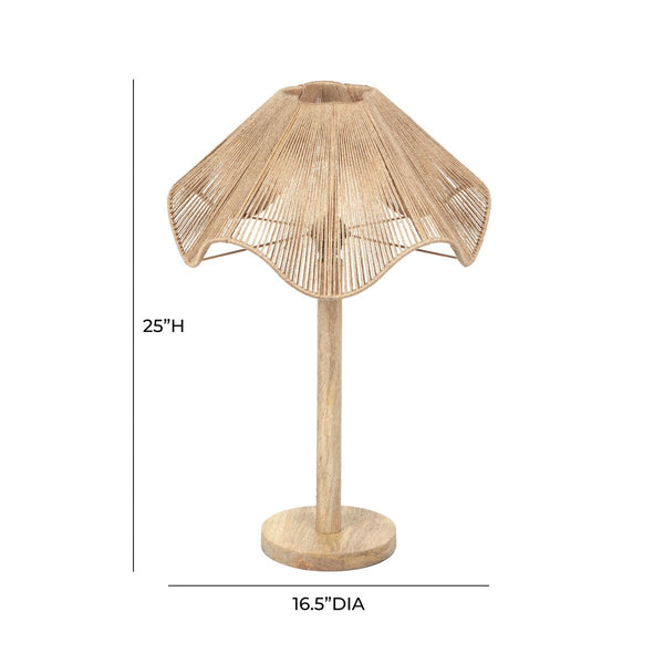 Jula Natural Jute Table Lamp Model: TOV-G18563
