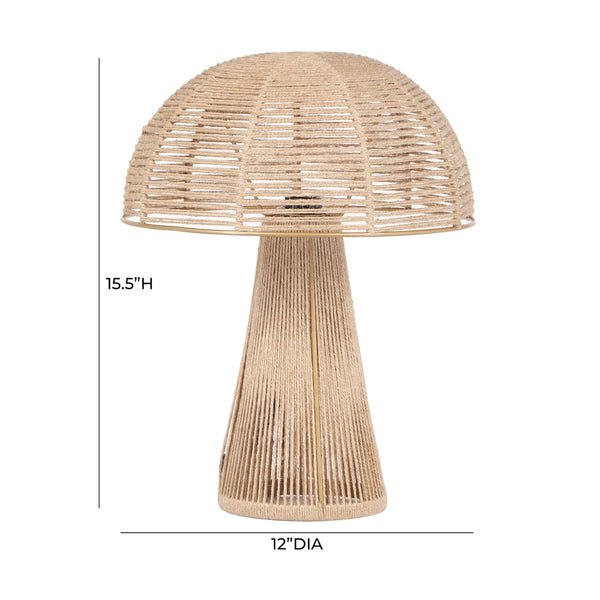 Oddy Natural Jute Table Lamp Model: TOV-G18564
