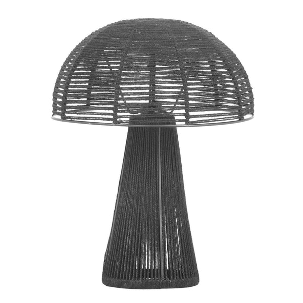 Oddy Black Jute Table Lamp Model: TOV-G18565