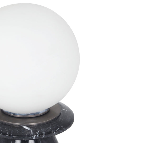 Globe Onyx Black Marble Lamp Model: TOV-G18583