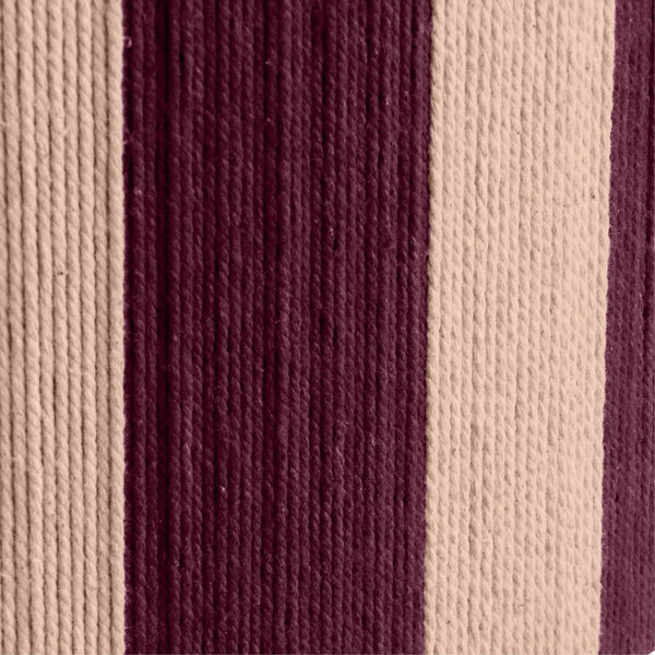 Guinevere Purple and Pink Striped Cotton Table Lamp Model: TOV-G18625