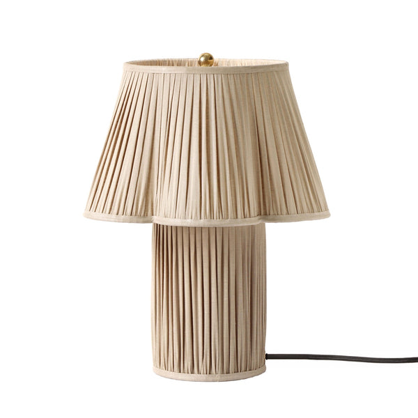 Corrine Beige Linen Table Lamp Model: TOV-G18627