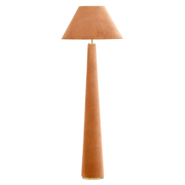Graham Terracotta Velvet Floor Lamp Model: TOV-G18630