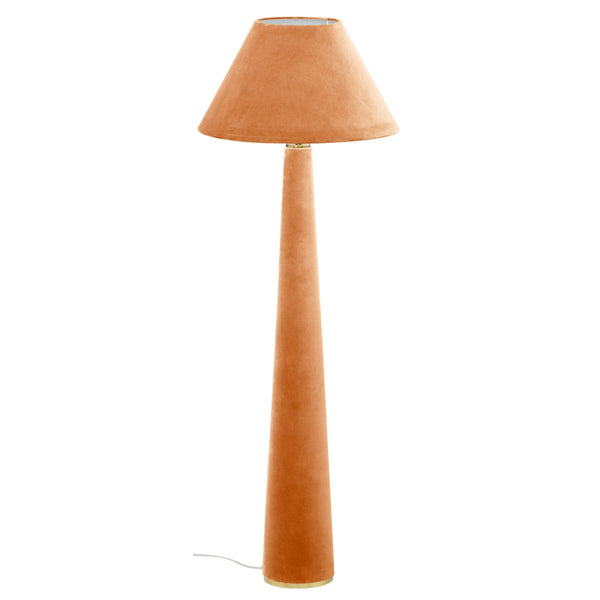 Graham Terracotta Velvet Floor Lamp Model: TOV-G18630