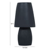 Porcini Blue Terracotta Table Lamp Model: TOV-G18635