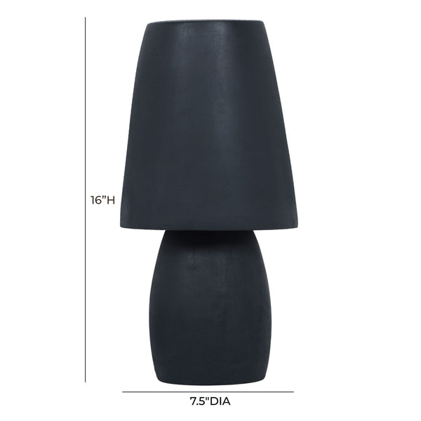 Porcini Blue Terracotta Table Lamp Model: TOV-G18635