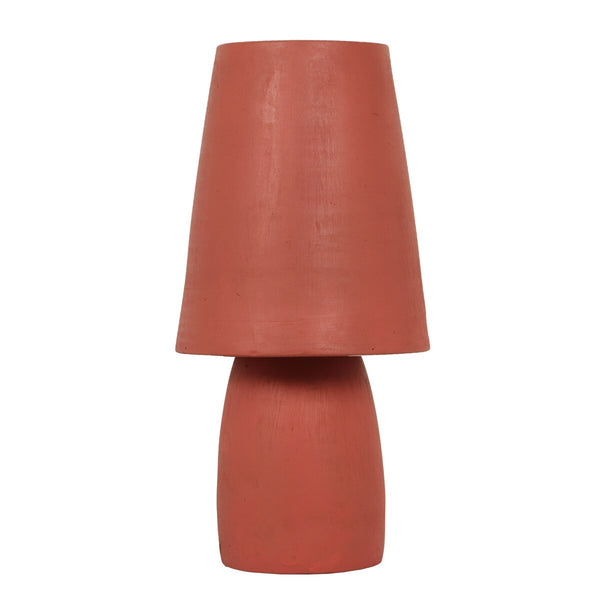 Porcini Red Terracotta Table Lamp Model: TOV-G18636