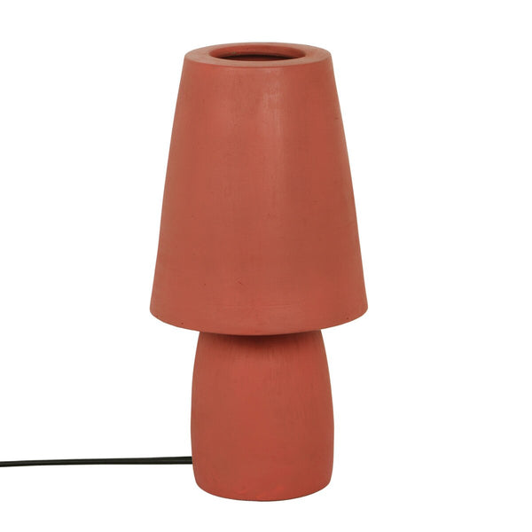 Porcini Red Terracotta Table Lamp Model: TOV-G18636