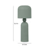 Shroom Green Metal Table Lamp Model: TOV-G18641