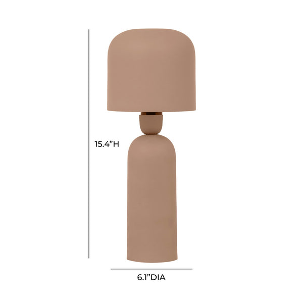 Shroom Terracotta Metal Table Lamp Model: TOV-G18642