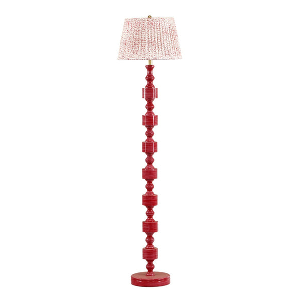Peggy Pink Spotted Floor Lamp Model: TOV-G18676
