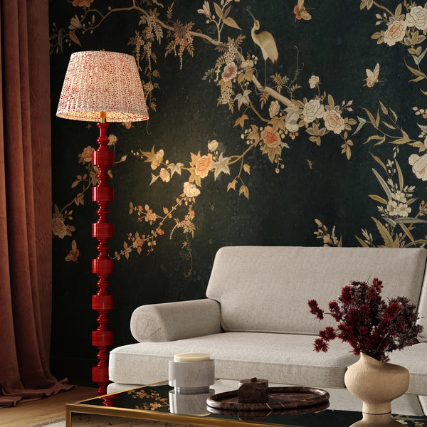 Peggy Pink Spotted Floor Lamp Model: TOV-G18676