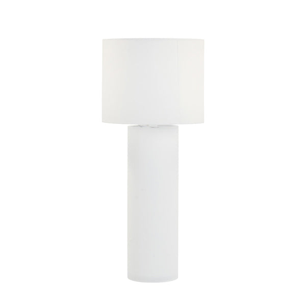 Cleopatra Cream Linen Floor Lamp Model: TOV-G54330