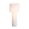 Cleopatra Cream Linen Floor Lamp Model: TOV-G54330