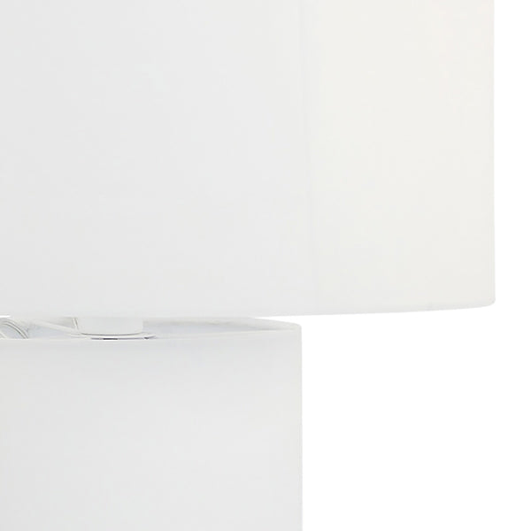 Cleopatra Cream Linen Floor Lamp Model: TOV-G54330