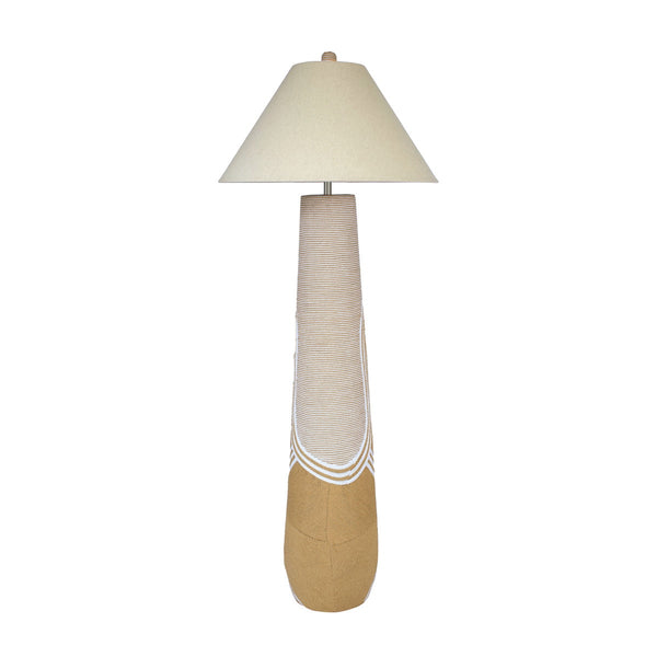 Harlee Natural Woven Floor Lamp Model: TOV-G54343