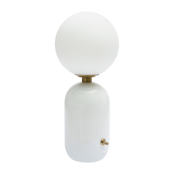 Liza White Table Lamp Model: TOV-G68805