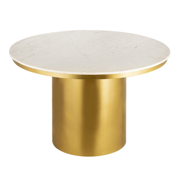 Alisin Marble 47" Round Dining Table Model: TOV-GT5506