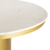 Alisin Marble 47" Round Dining Table Model: TOV-GT5506