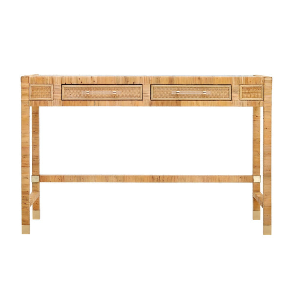Amara Natural Rattan Desk Model: TOV-H21010