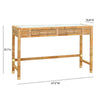 Amara Natural Rattan Desk Model: TOV-H21010