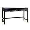 Amara Charcoal Rattan Desk Model: TOV-H21011