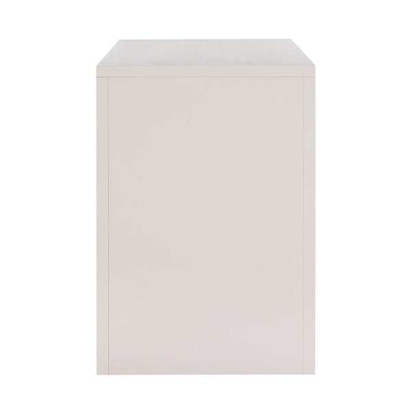 Suzie Cream & Rattan Executive Desk Model: TOV-H44180