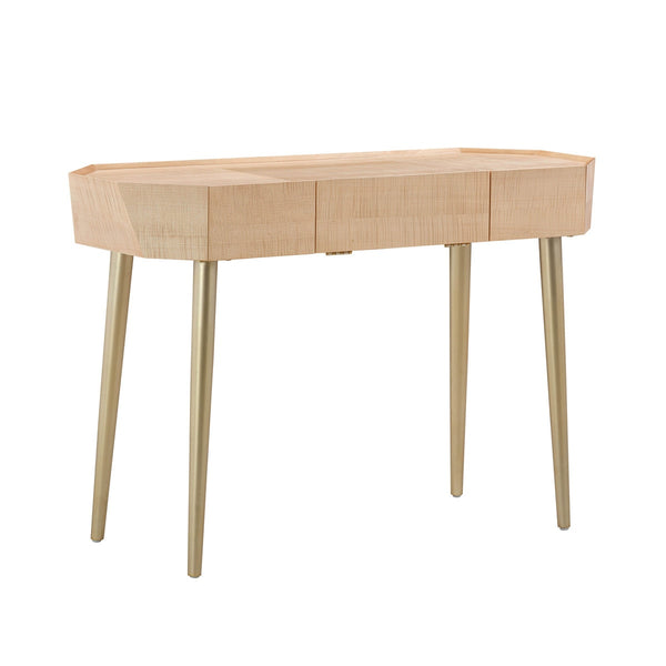 Sadie Natural Maple Vanity Desk Model: TOV-H54267