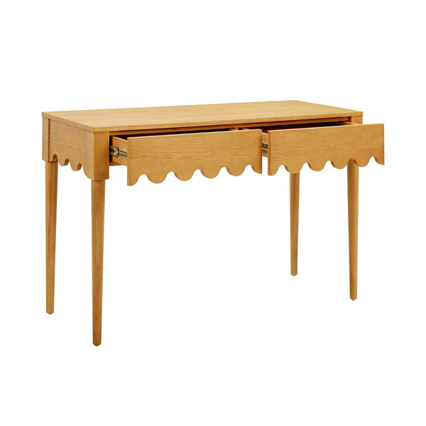Oodle Natural Ash 2-Drawer Desk Model: TOV-H54324