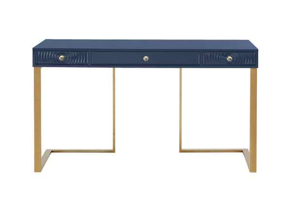 Janie Blue Lacquer Desk Model: TOV-H5520