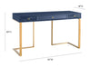 Janie Blue Lacquer Desk Model: TOV-H5520