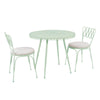 Erica Mint Green Wrought Iron Outdoor Cafe Table Model: TOV-O18670