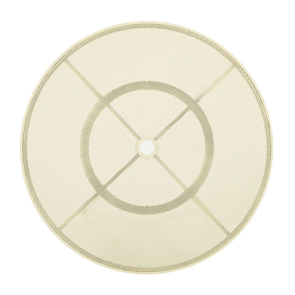 Erica Cream Wrought Iron Outdoor Cafe Table Model: TOV-O18671