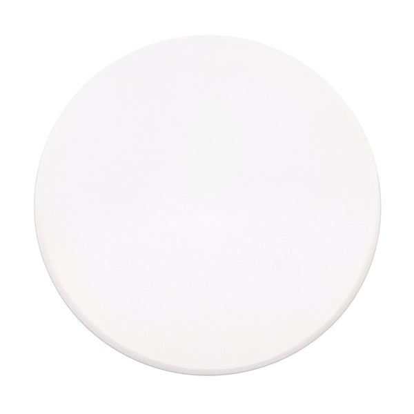 Tulum Ivory Concrete Indoor / Outdoor Round Coffee Table Model: TOV-O44144