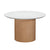 Rose Faux Terrazzo and Terracotta Concrete Indoor / Outdoor 47" Round Dining Table Model: TOV-O54279