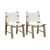 Cassie Cream Outdoor Dining Chair - Set of 2 Model: TOV-O54295