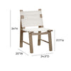 Cassie Cream Outdoor Dining Chair - Set of 2 Model: TOV-O54295