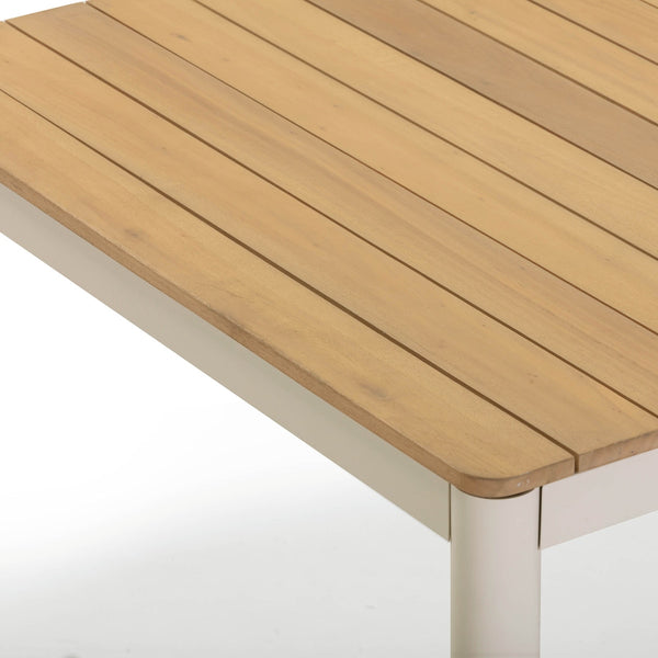 Sardinia Light Teak Outdoor Dining Table Model: TOV-O54460