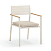 Sardinia Cream Outdoor Dining Chair - Set of 2 Model: TOV-O54461