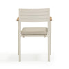 Sardinia Cream Outdoor Dining Chair - Set of 2 Model: TOV-O54461
