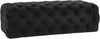 Kaylee Jumbo Black Velvet Ottoman Model: TOV-O67