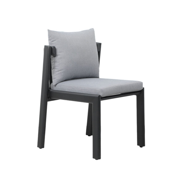 Nancy Grey Outdoor Dining Chair Model: TOV-O68853