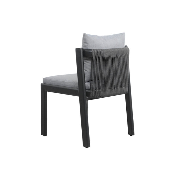 Nancy Grey Outdoor Dining Chair Model: TOV-O68853
