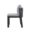 Nancy Grey Outdoor Dining Chair Model: TOV-O68853