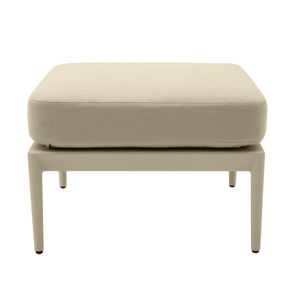 Kapri Taupe Outdoor Ottoman Model: TOV-O68893