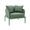 Kapri Moss Green Outdoor Armchair Model: TOV-O68894