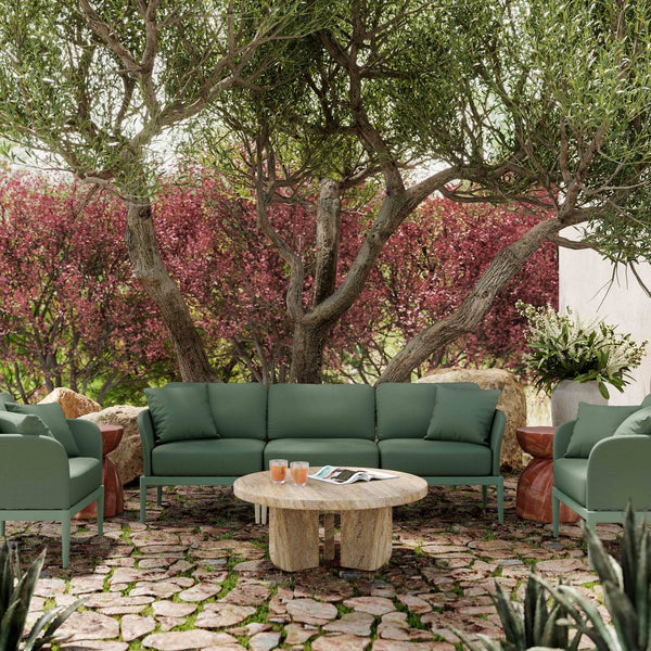 Kapri Moss Green Outdoor Armchair Model: TOV-O68894